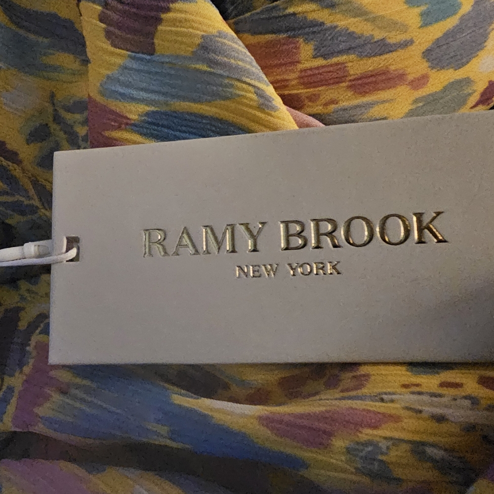 Ramy Brook Evie Peasant Blouse - Picture 4 of 8